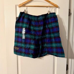 Vermont Flannel Company Plaid Lounge Shorts